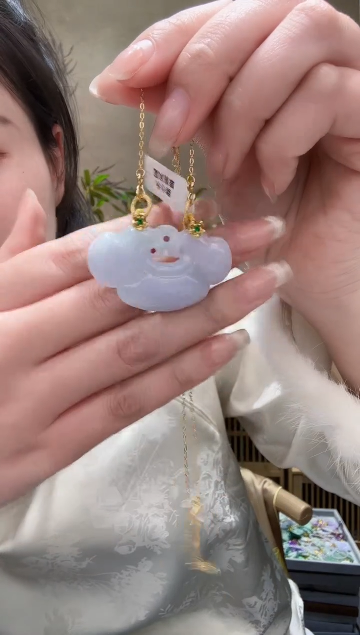 【闪购商品】翡翠颈饰未镶嵌吊坠