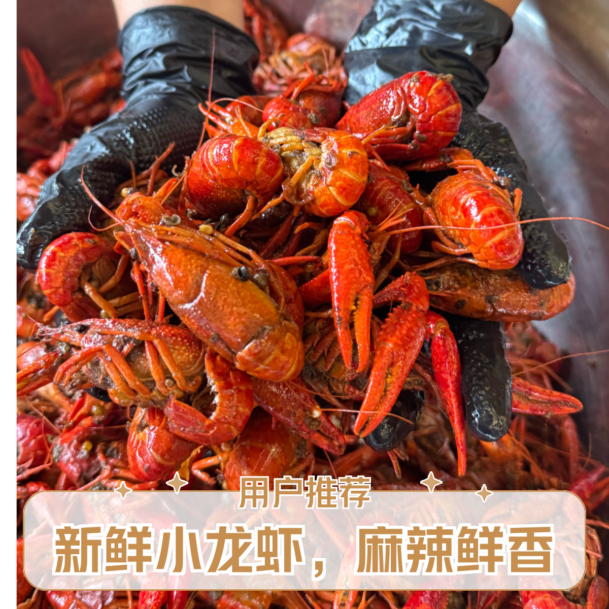 夏日标配 清真新鲜现卤香辣麻辣小龙虾2斤