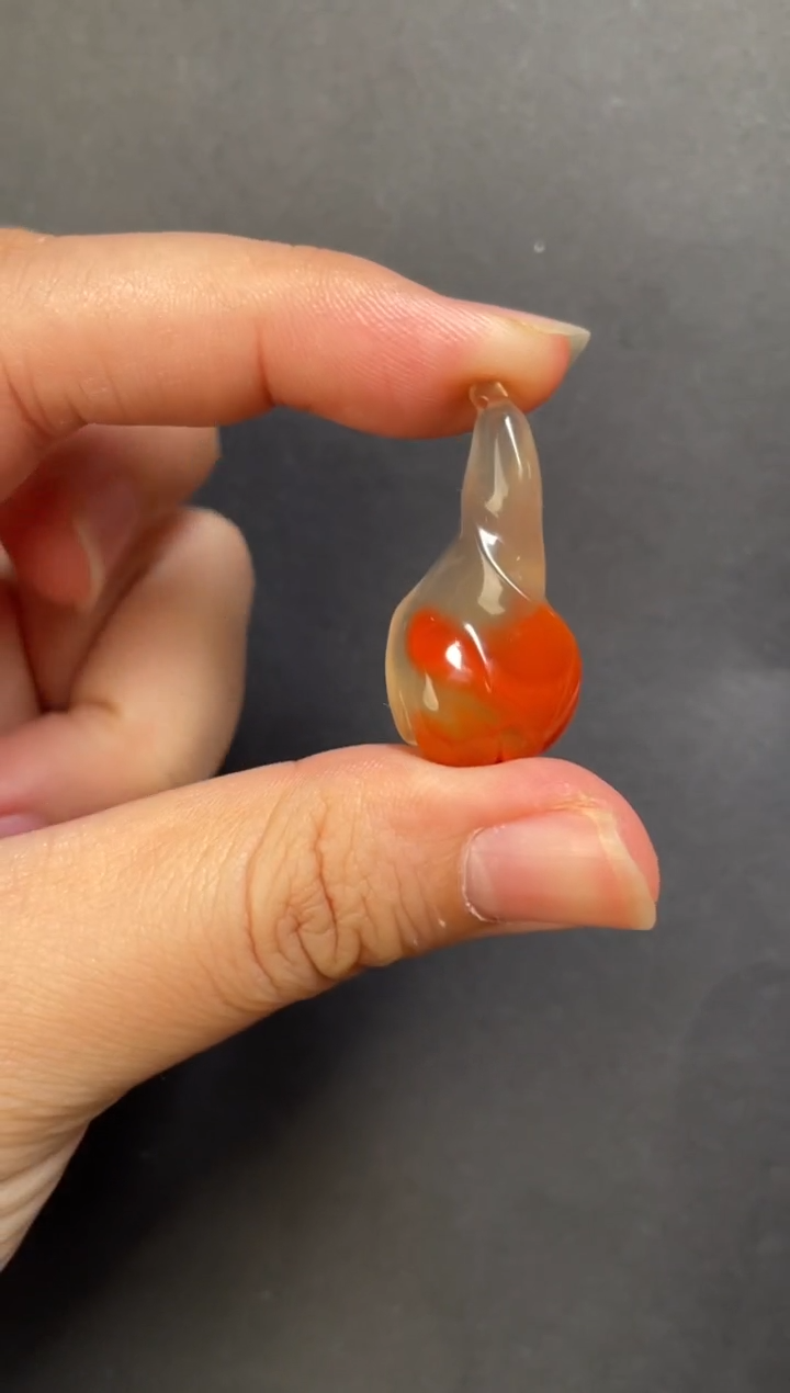 未镶嵌109南红玛瑙吊坠