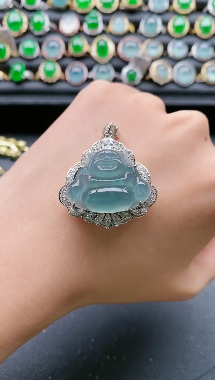 【闪购商品】翡翠戒指银S925镶嵌111111111