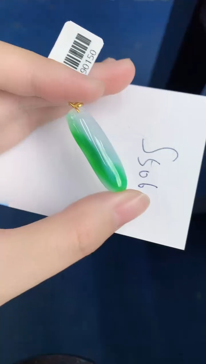 【闪购商品】翡翠颈饰18K金镶嵌000000000