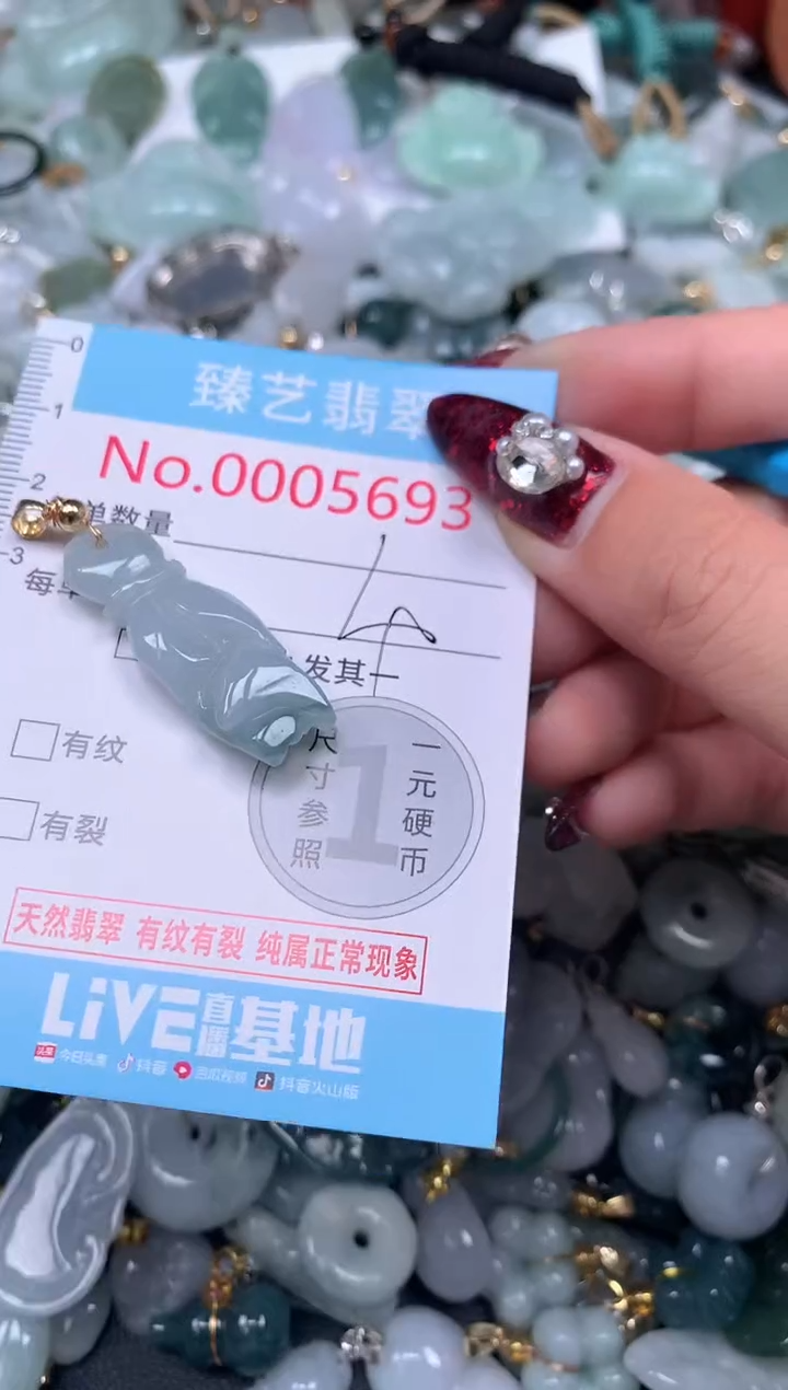 颈饰未镶嵌翡翠5693