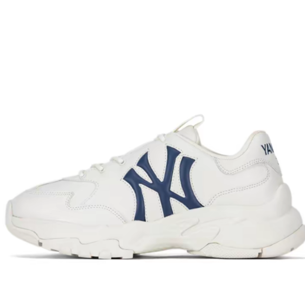 MLB Big Ball Chunky 纽约洋基队 舒适百搭 低帮 老爹鞋 男女同款