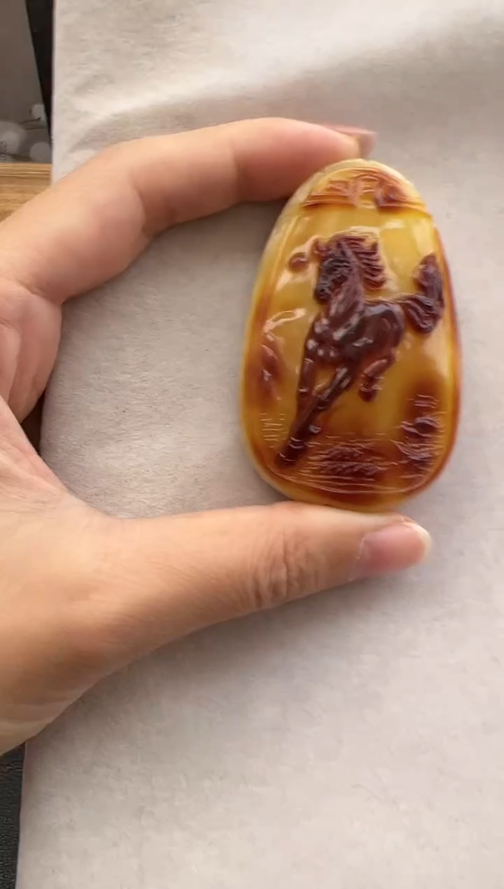 【闪购商品】定制琥珀未镶嵌10112114-吊坠