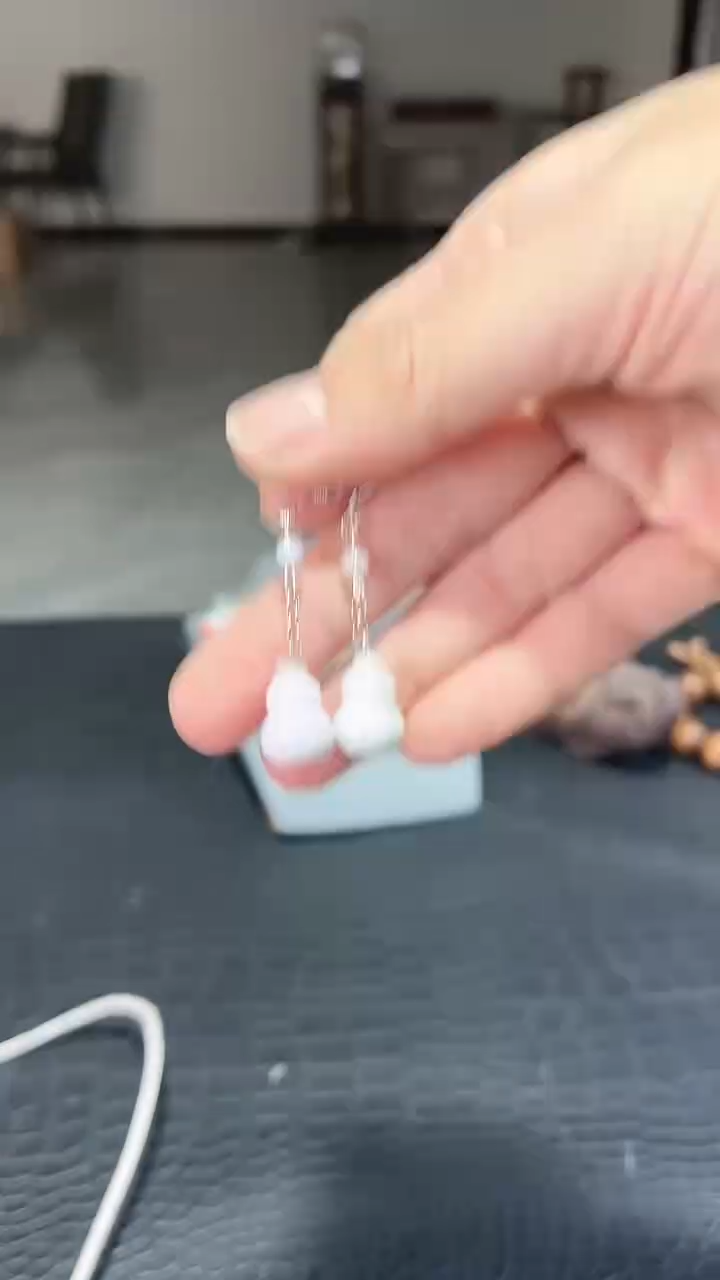 颈饰未镶嵌翡翠翡翠葫芦耳钩