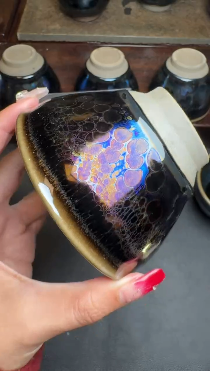 【闪购商品】茶盏建盏故事徐祖亮彩曜114