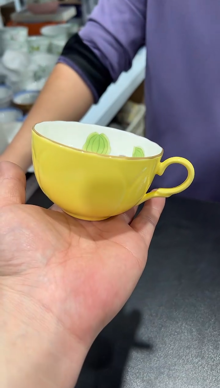 杯子骨瓷（简装）杯子一个