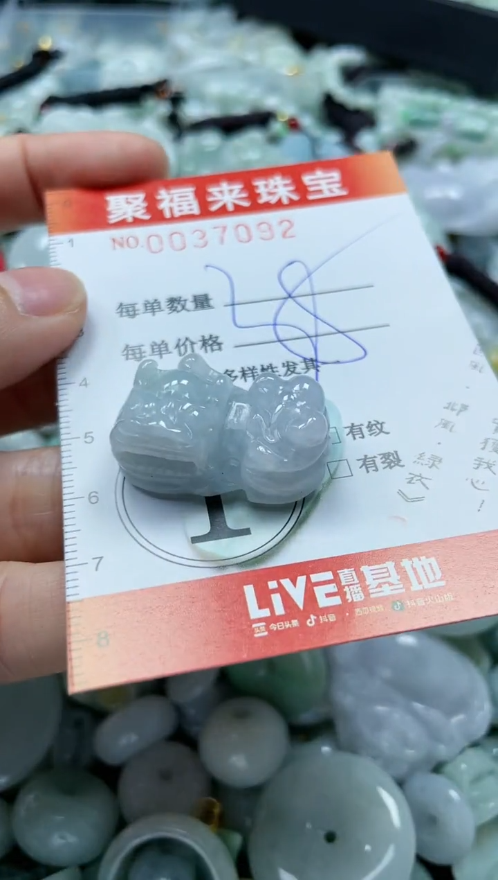 【闪购商品】翡翠颈饰未镶嵌闪购0037092