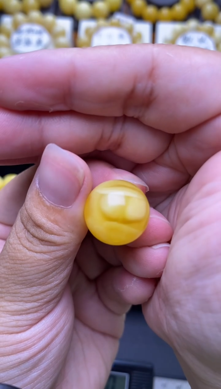 裸石琥珀未镶嵌大小姐珠宝严选148