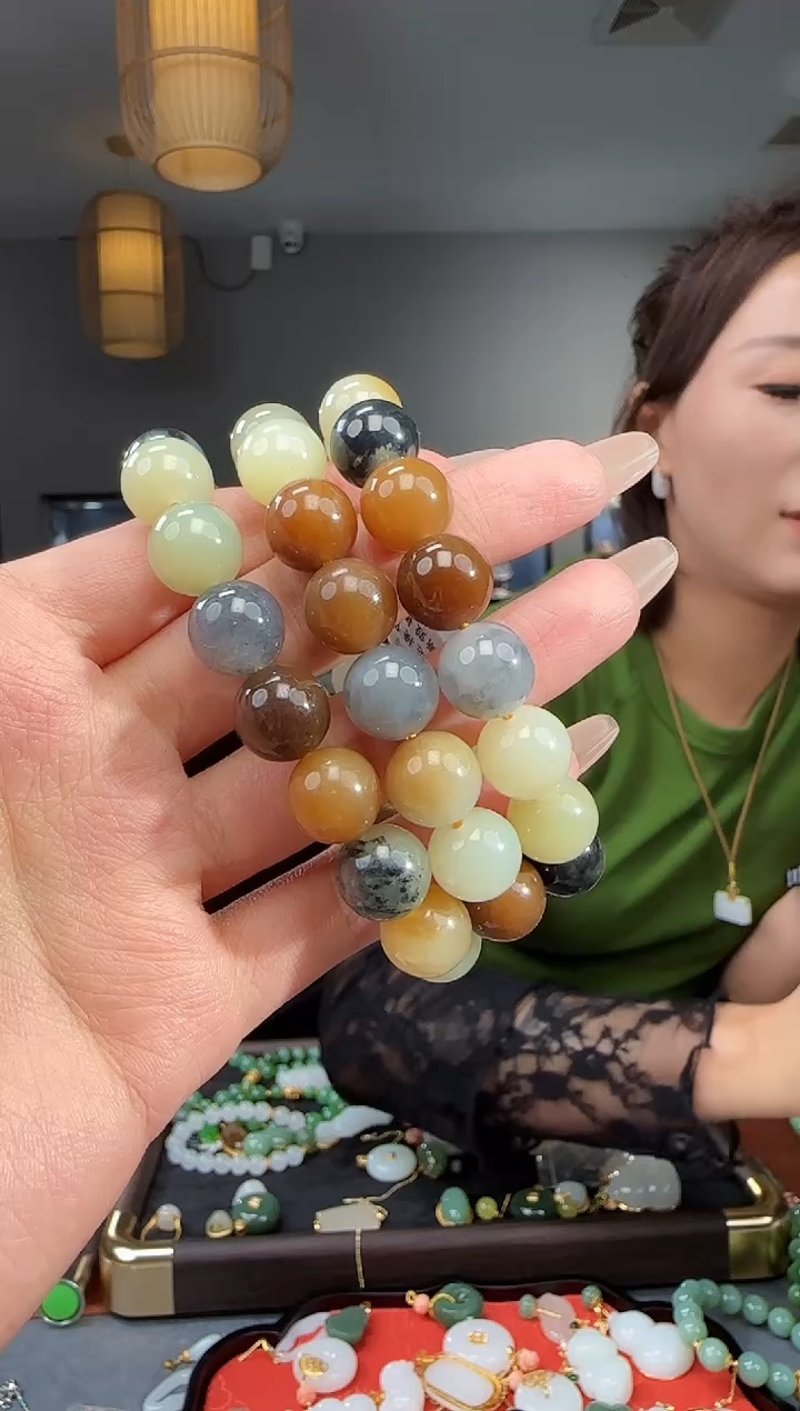 手链未镶嵌和田玉多样性发货拍一发一