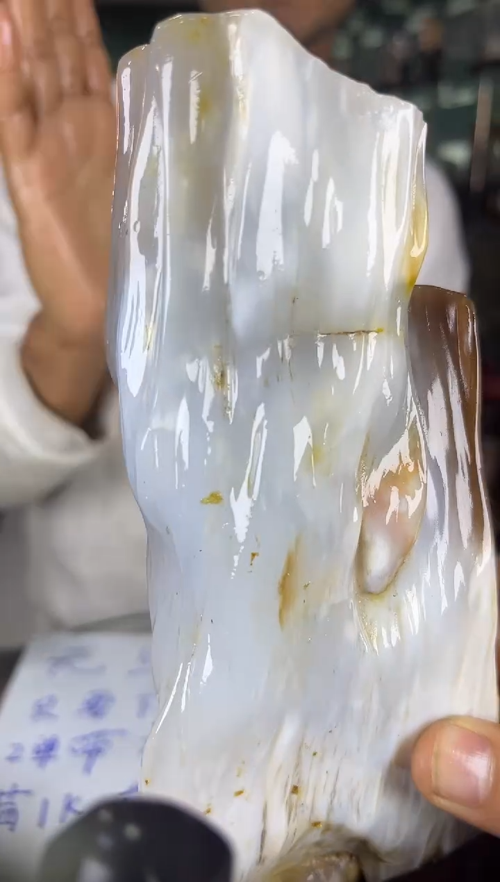 未镶嵌珠宝奇石硅化玉缅甸天然树化玉精品摆件