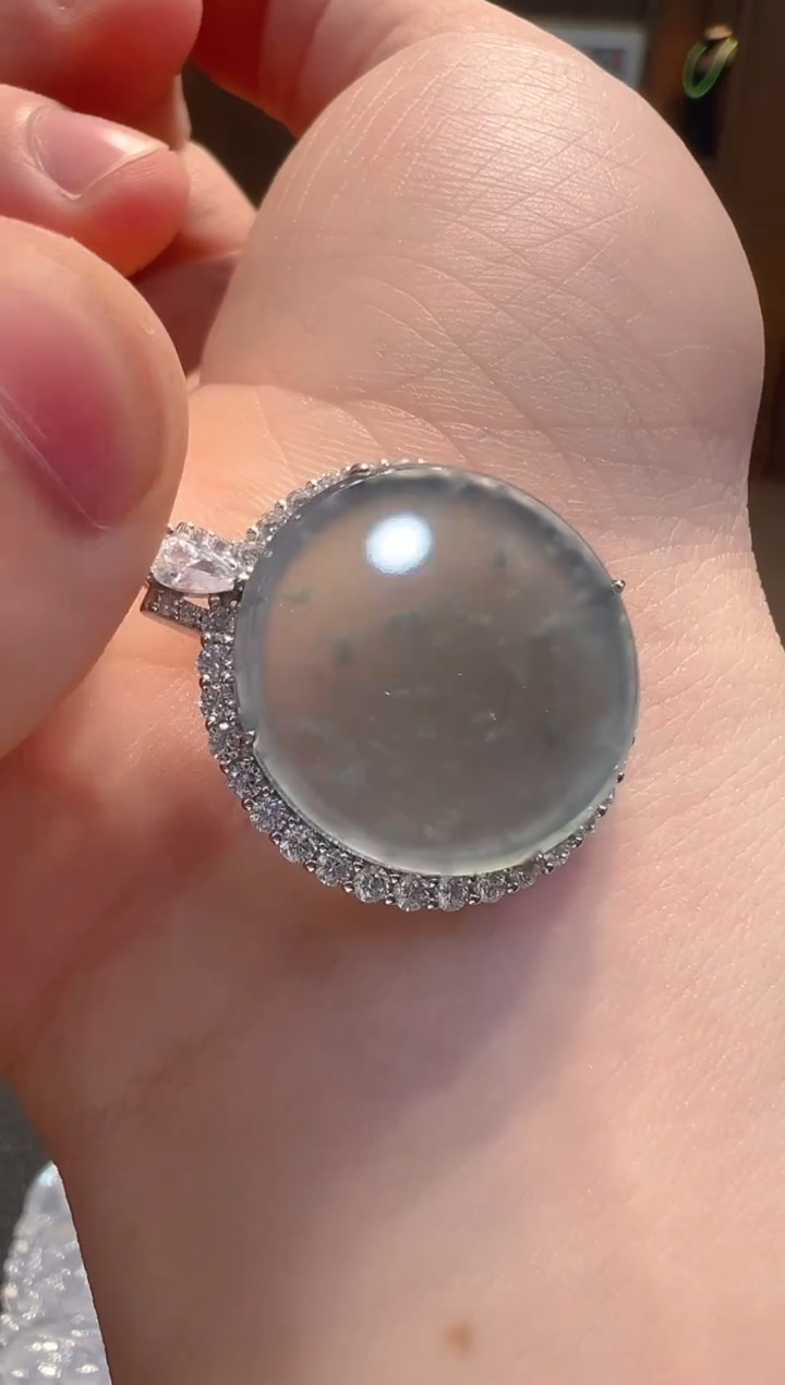 翡翠银S925镶嵌套链多样性发其一