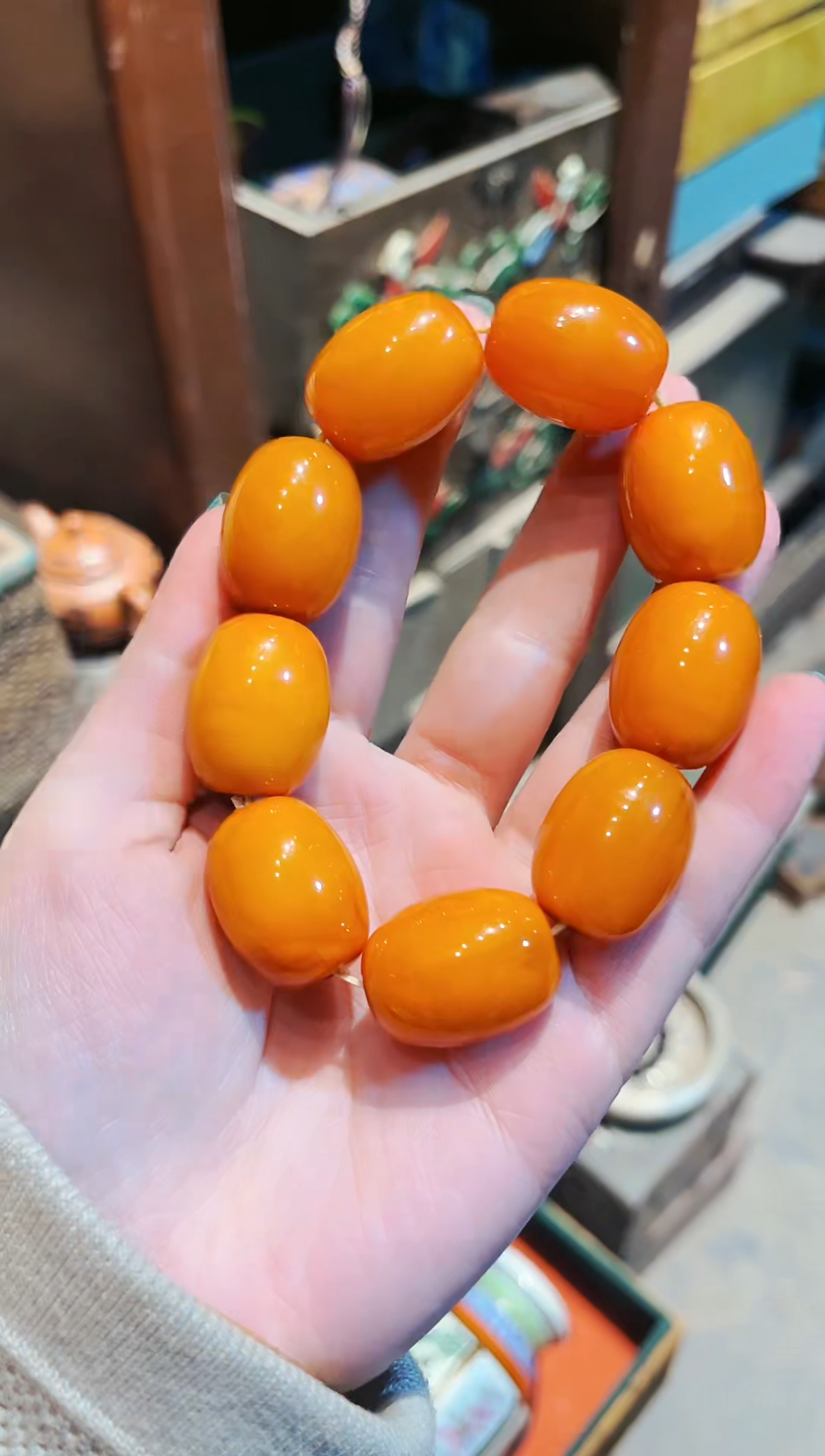 【闪购商品】蜜蜡颈饰未镶嵌七七专属精品链接91