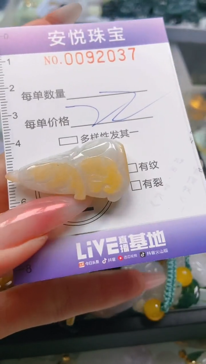 【闪购商品】翡翠颈饰未镶嵌闪购0092037