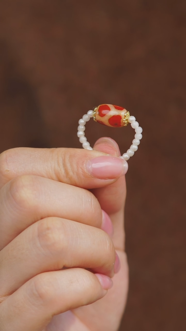 【闪购商品】玛瑙/玉髓戒指未镶嵌多样性发一