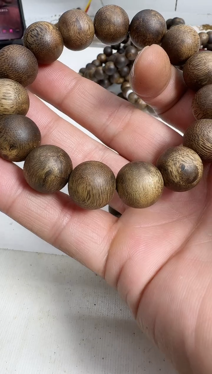 【闪购商品】沉香手串乌身1.5规格单圈18克