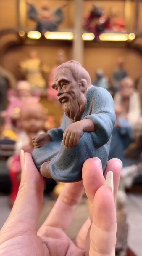 紫砂茶宠器闵茶宠摆件