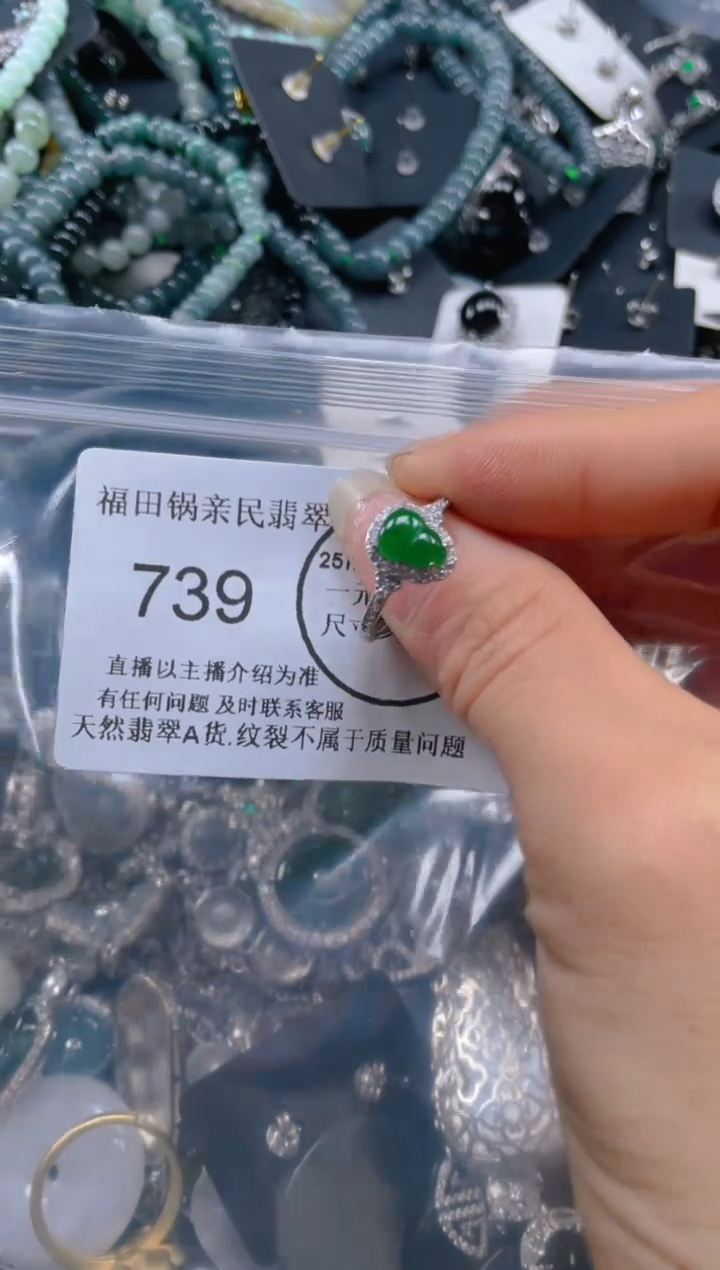 【闪购商品】翡翠颈饰未镶嵌739.....