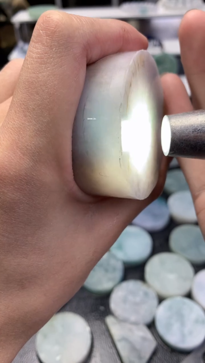 【闪购商品】翡翠把件未镶嵌Z 翡翠片料