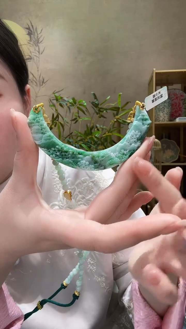 【闪购商品】翡翠颈饰未镶嵌吊坠