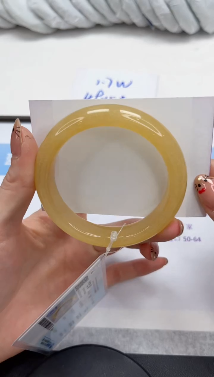 未镶嵌手镯石英质玉196-58.6