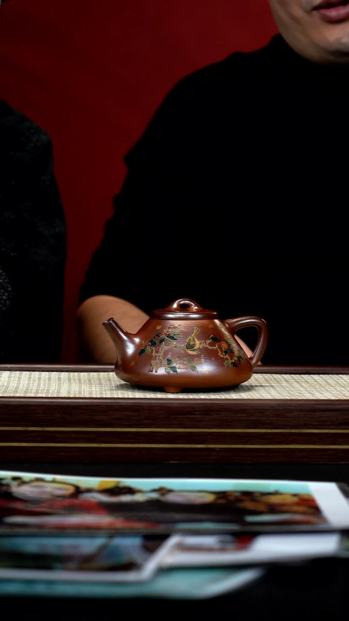 茶壶紫砂72号 吴顺华 子冶 柴烧 容量300cc