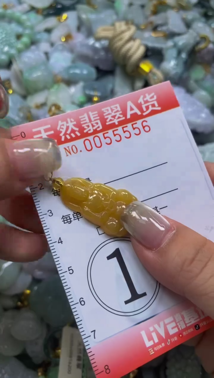 翡翠未镶嵌颈饰闪购0055556