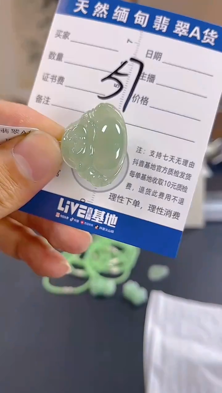 颈饰未镶嵌翡翠纯天然缅甸翡翠A货