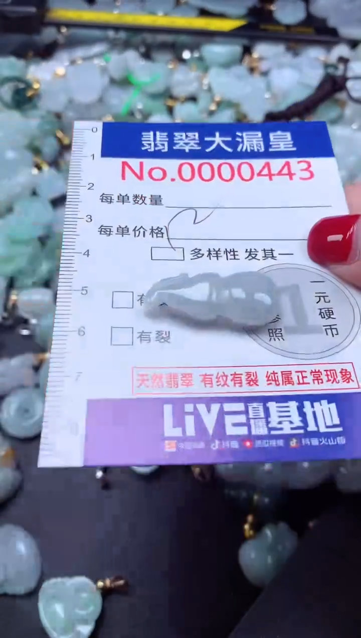 颈饰未镶嵌翡翠443