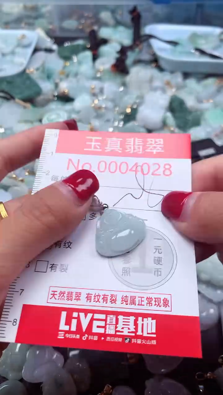 颈饰未镶嵌翡翠4028