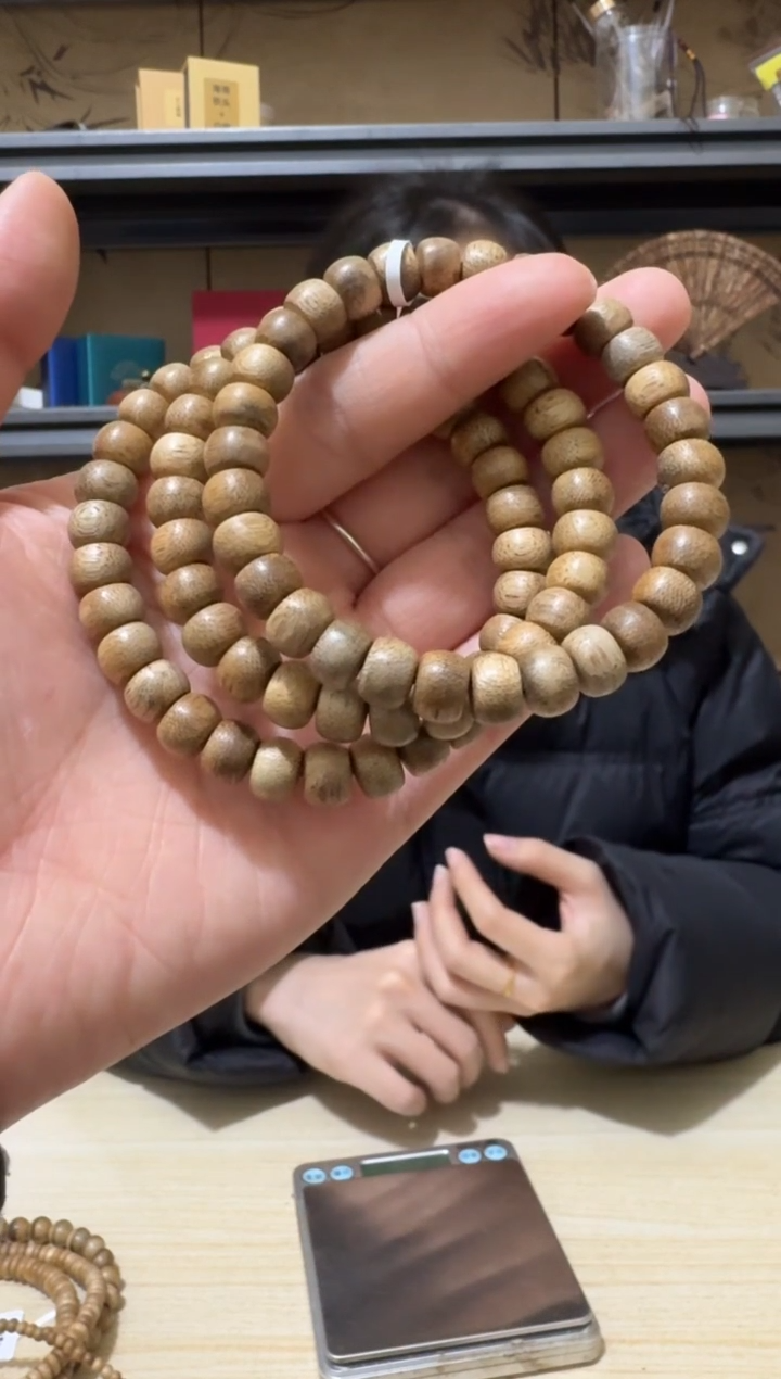 【闪购商品】手串沉香1号马来西亚西马野料手串多样性一条卡7