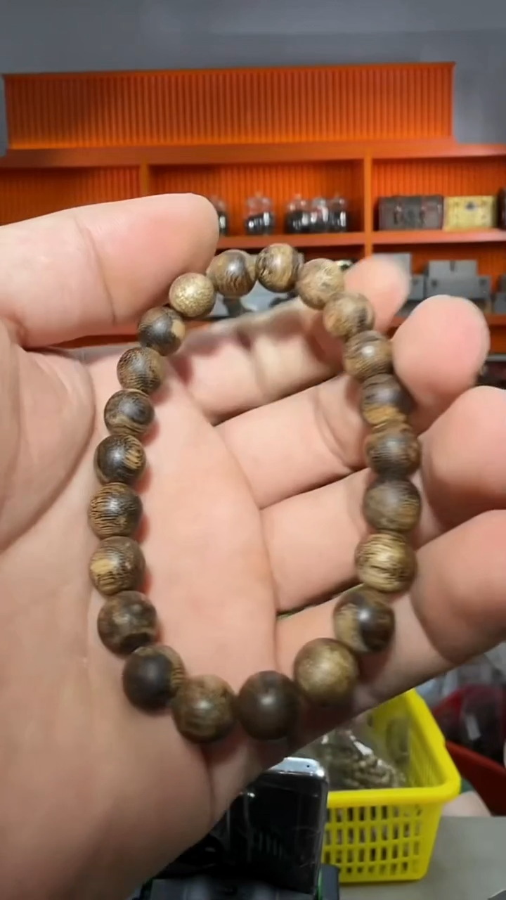 沉香手串69号单圈0.9多样性发一