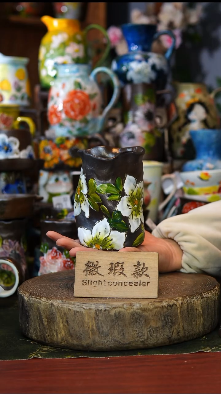 陶瓷72景德镇手工手绘釉下彩