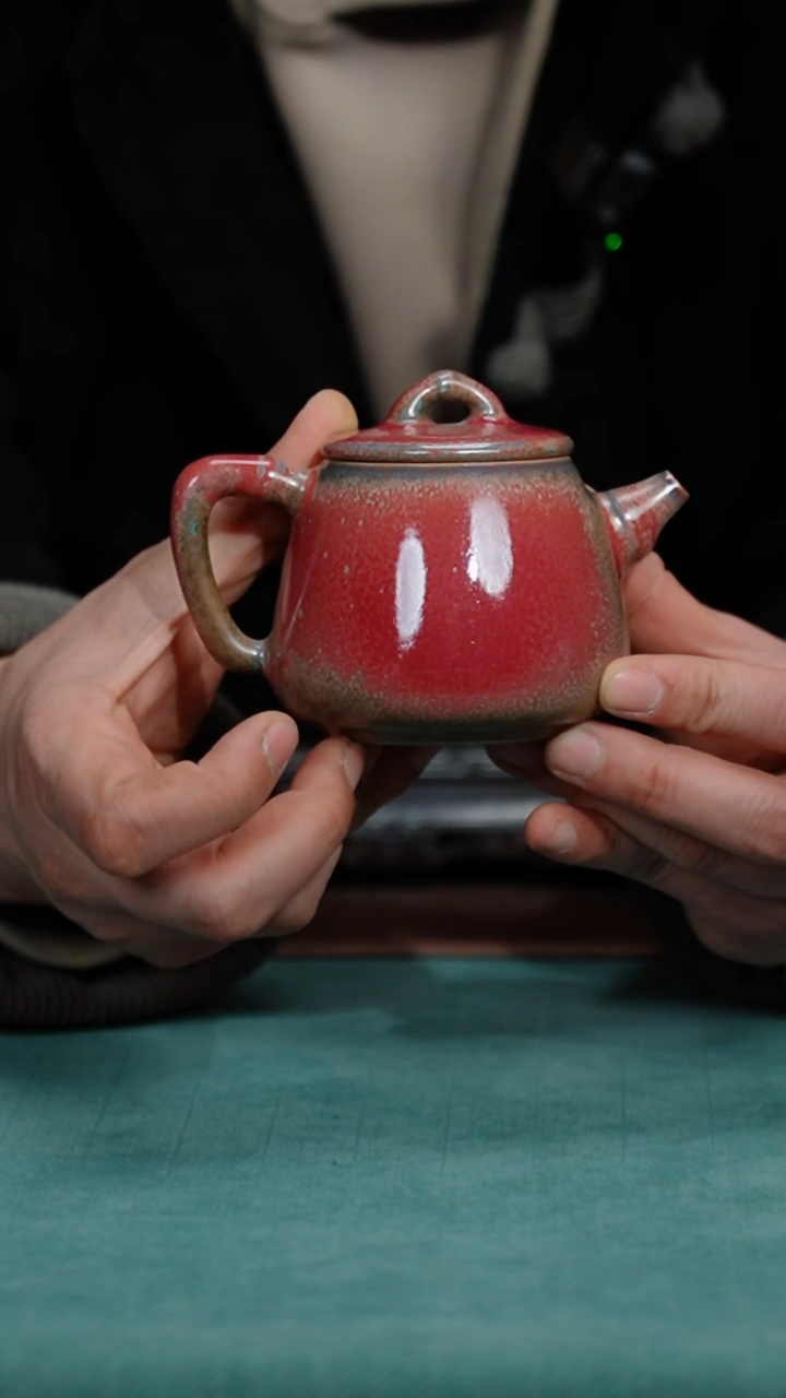 【闪购商品】190-1高瓢壶（炉钧釉）