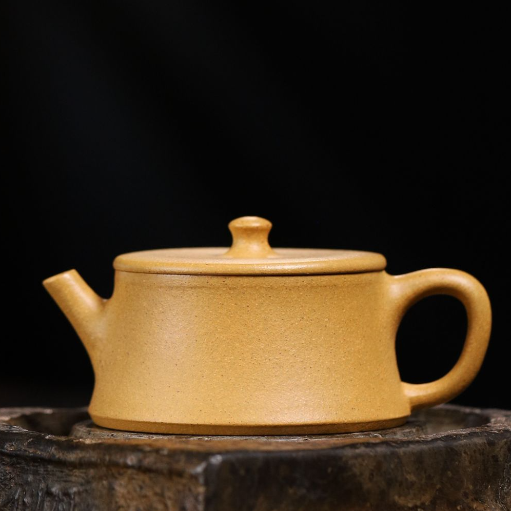 【梨皮绿泥•云柱】选用宜兴原矿黄龙山宕口级梨皮绿泥全手精工而制