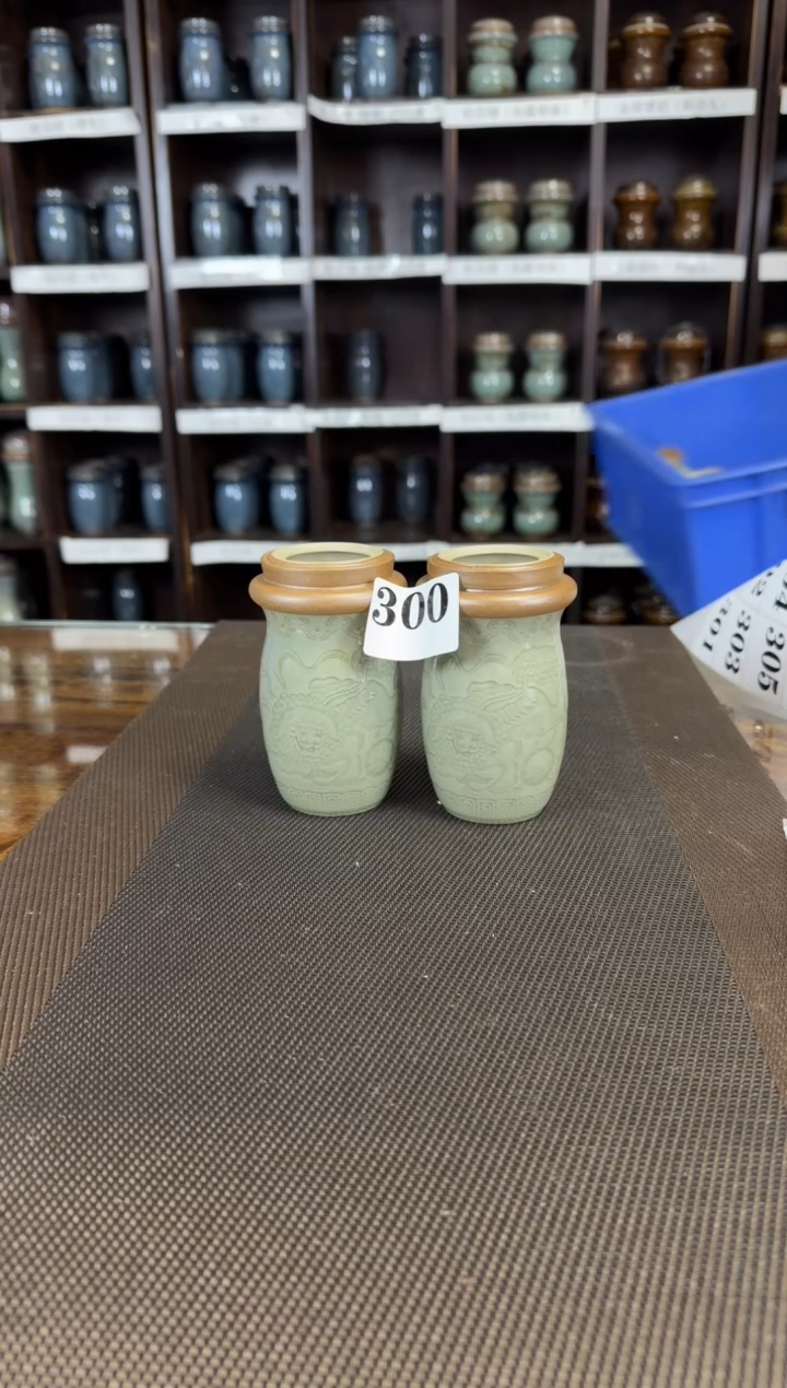 【闪购商品】狮子  金声玉振   一对 300