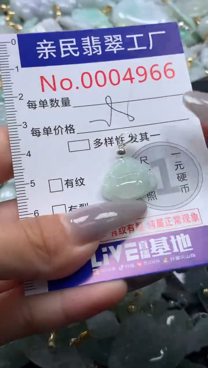 颈饰未镶嵌翡翠4966