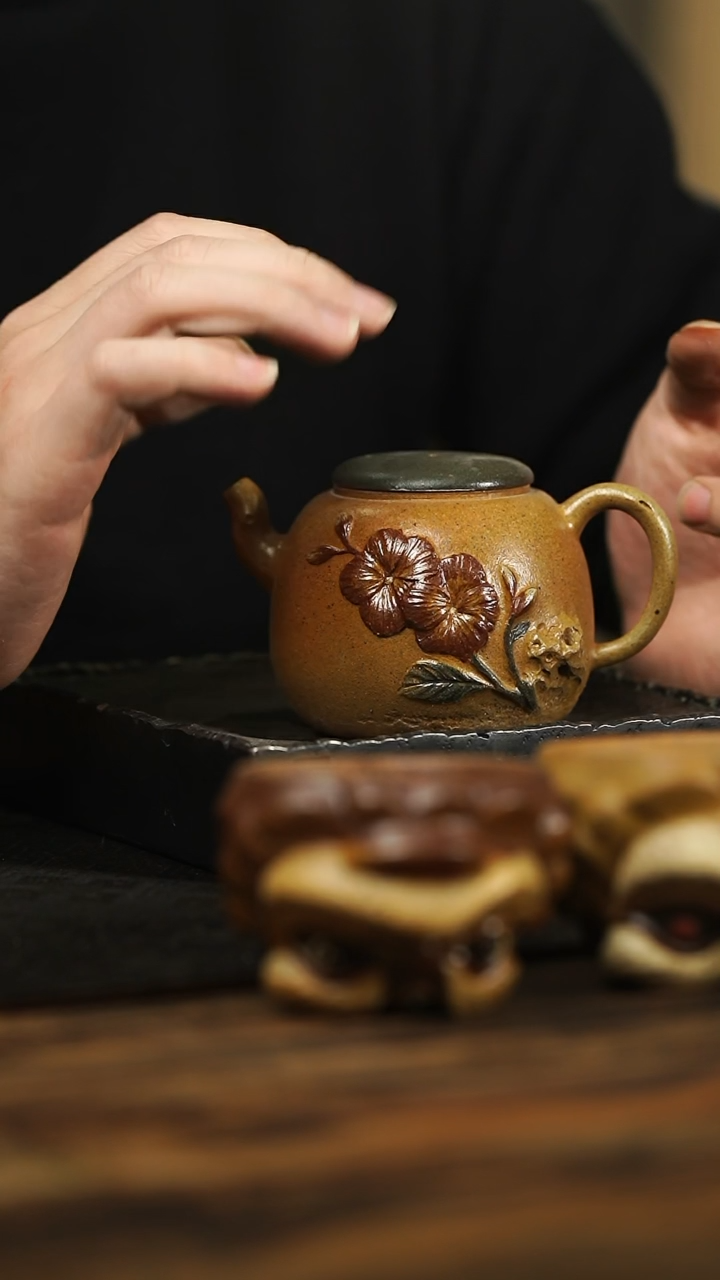 【闪购商品】紫砂茶杯36号紫砂柴烧