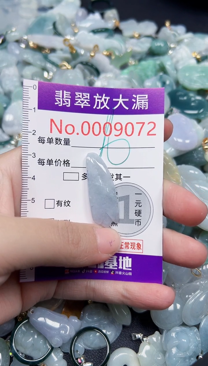 颈饰未镶嵌翡翠9072