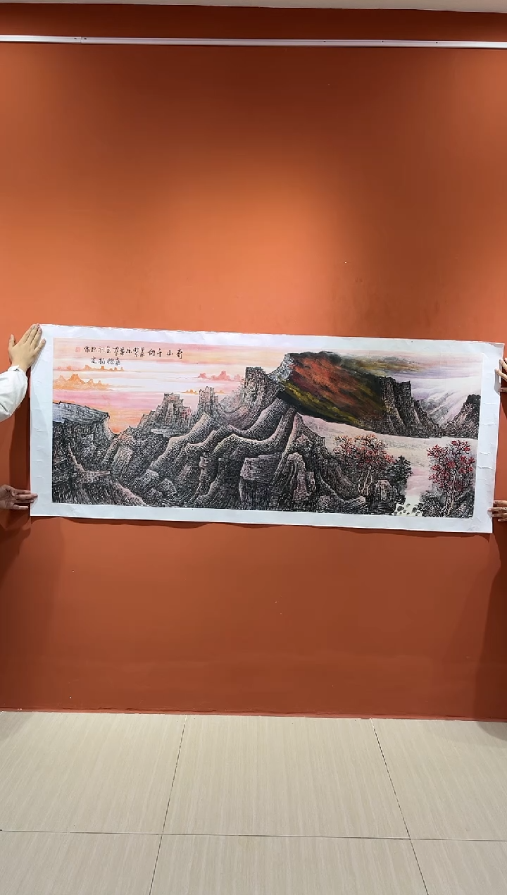 【闪购商品】国画郑乐华手绘绘画作品25-19