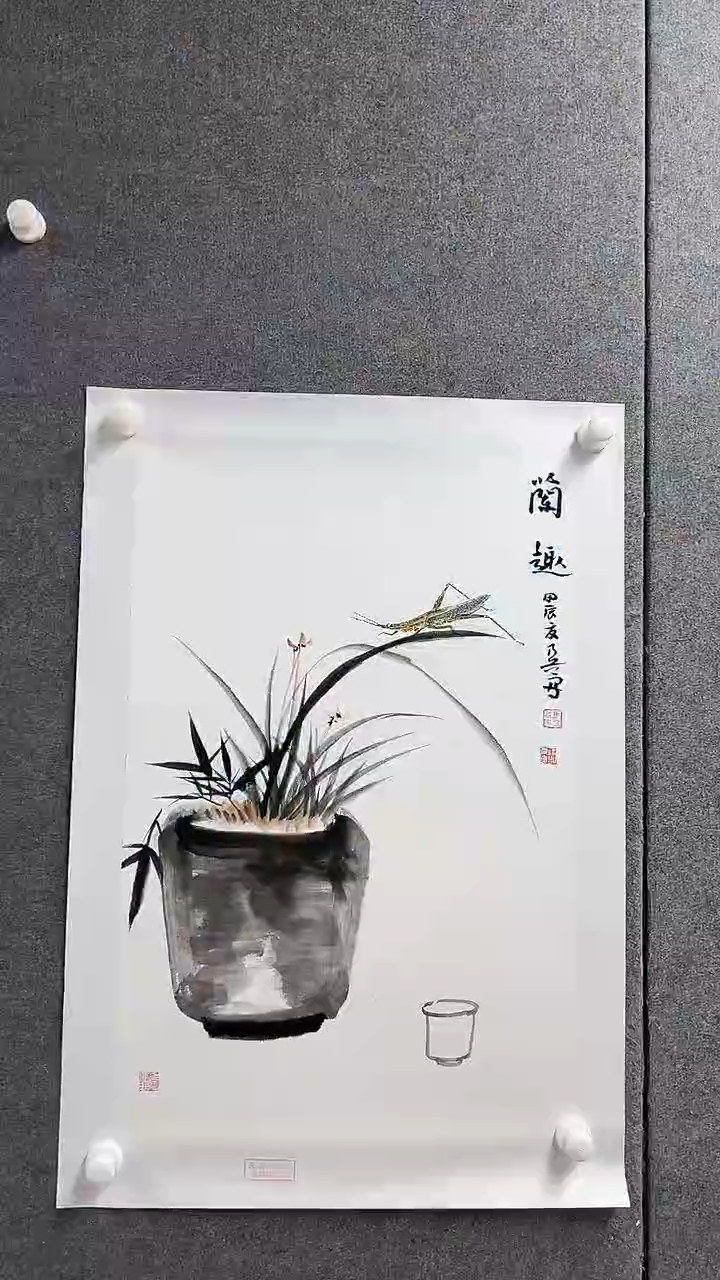 国画马乃兵作品B393