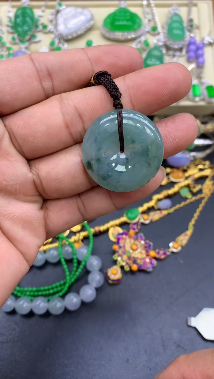 颈饰未镶嵌翡翠250-中国好珍宝