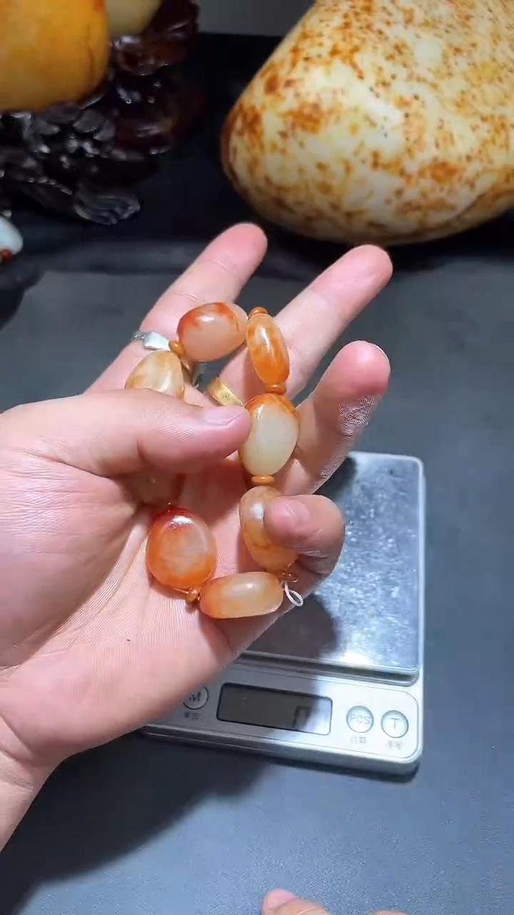 【闪购商品】和田玉手串未镶嵌YL-LL-1.26-59多样性发货