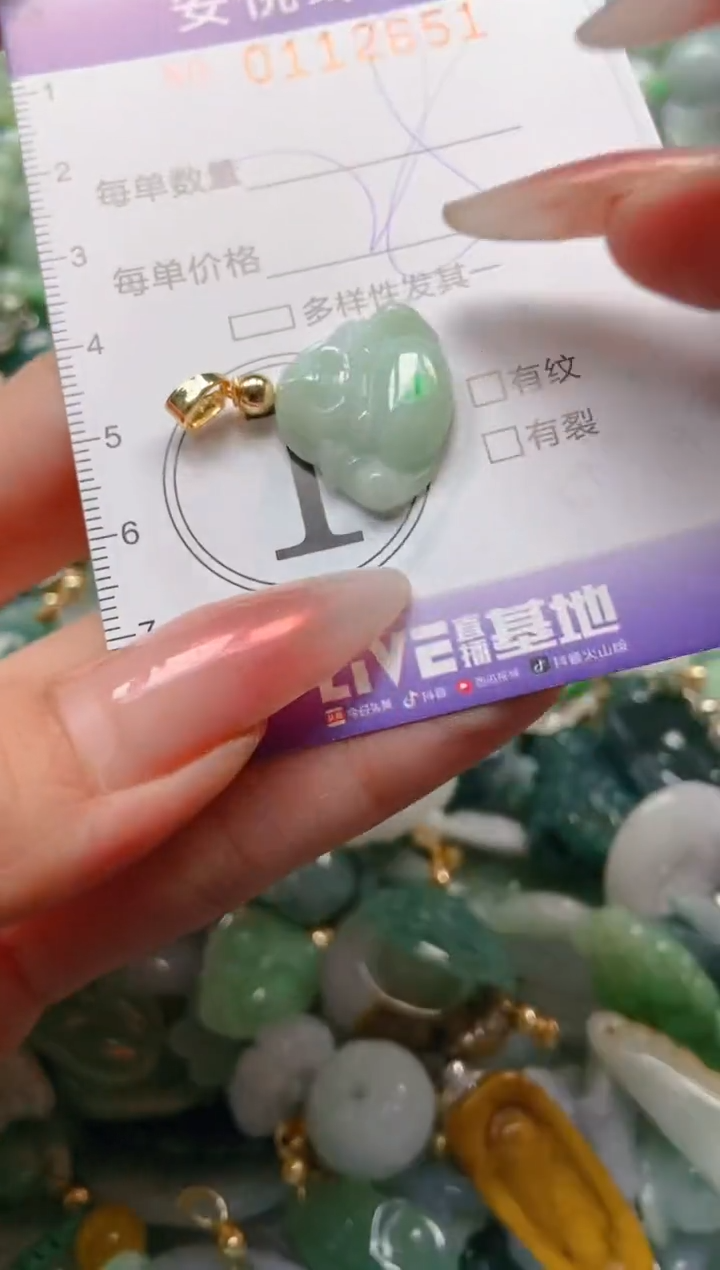 【闪购商品】翡翠颈饰未镶嵌闪购0112651