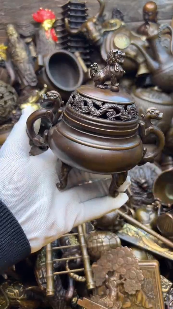 精美铜器，点击下单