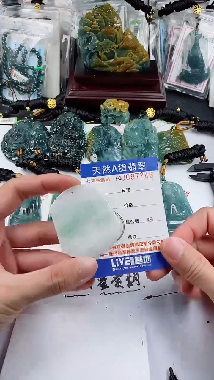 【闪购商品】翡翠颈饰未镶嵌          