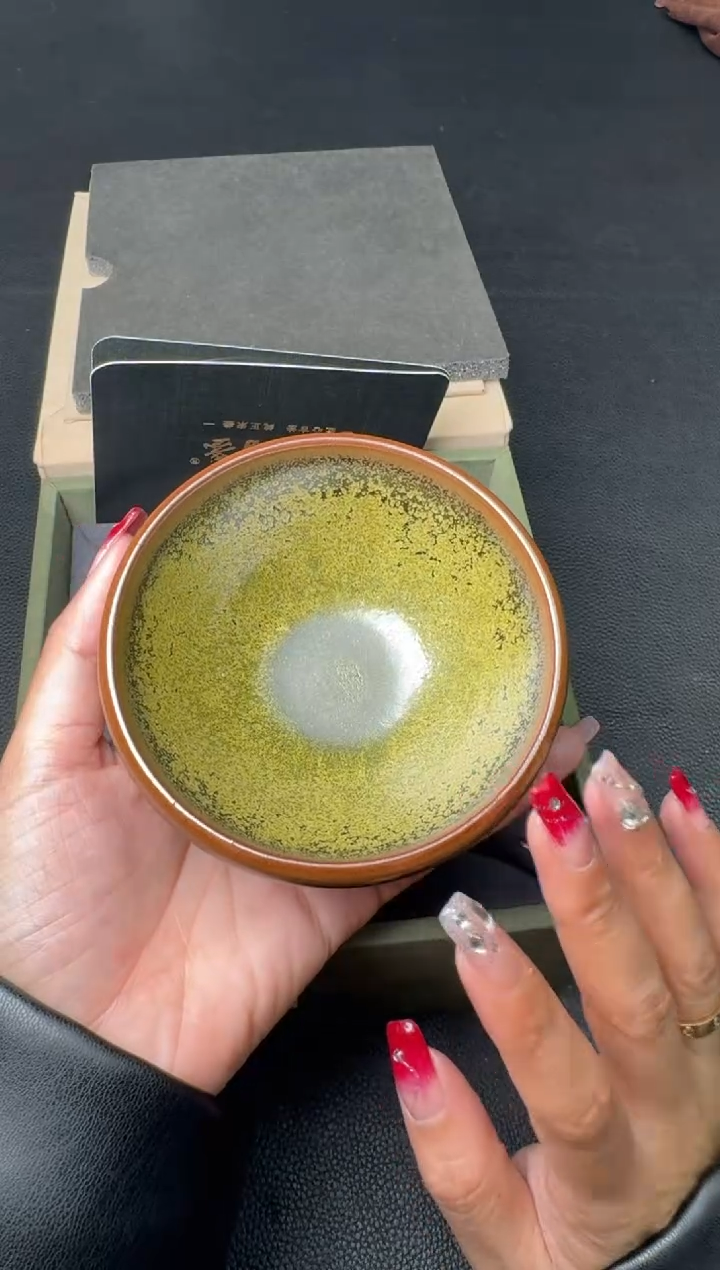 【闪购商品】茶盏许杰龙窑柴烧210