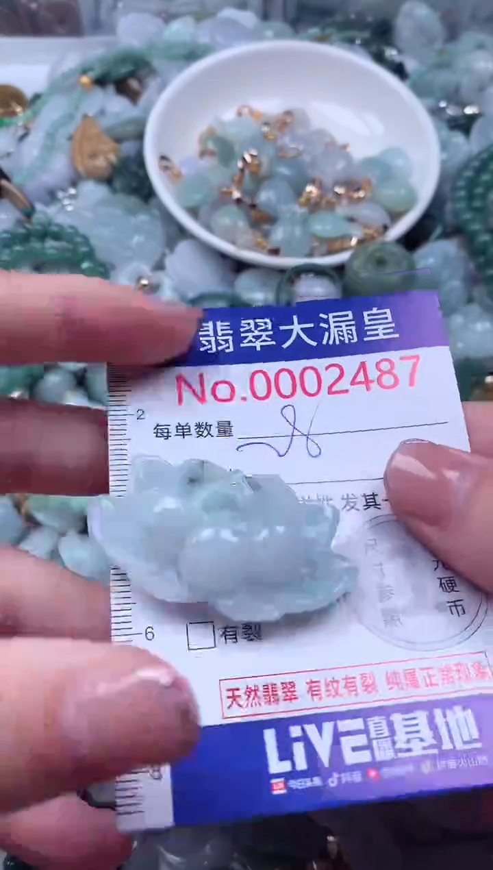 颈饰未镶嵌翡翠2487