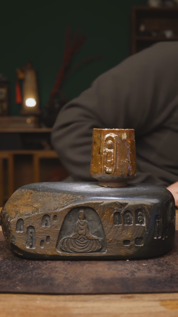 【闪购商品】甘石陶艺白田柴烧185