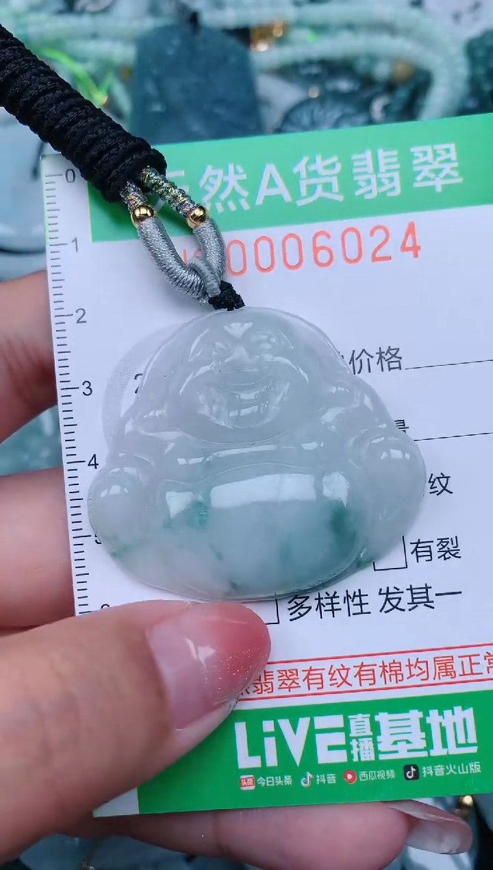 【闪购商品】翡翠未镶嵌颈饰.0006024